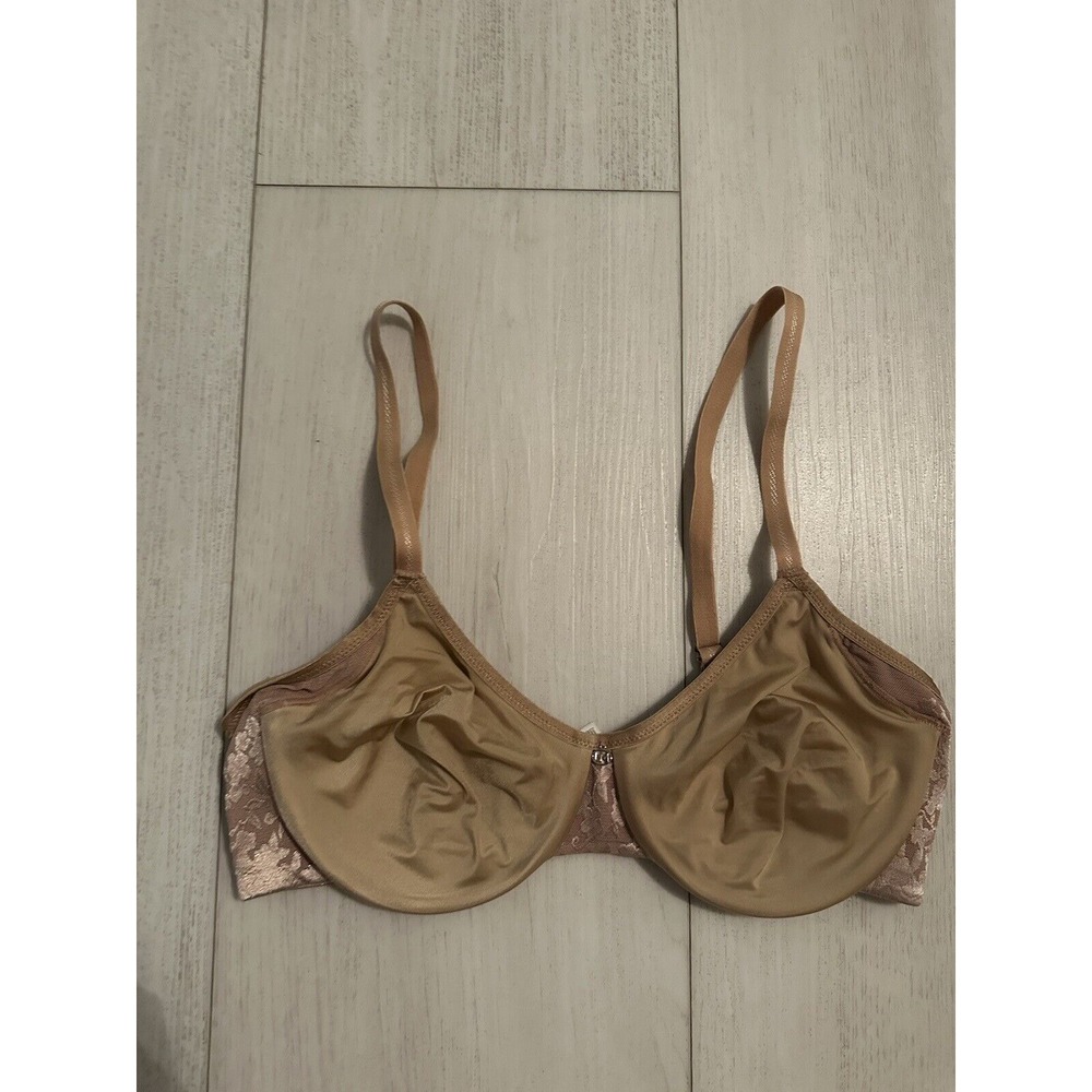 Le Mystere Unlined Bra Sz 34C Nude